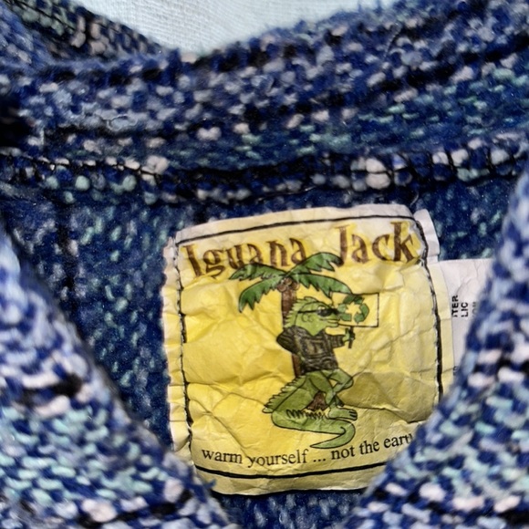 Youth Large boho Mexican poncho - Picture 5 of 7